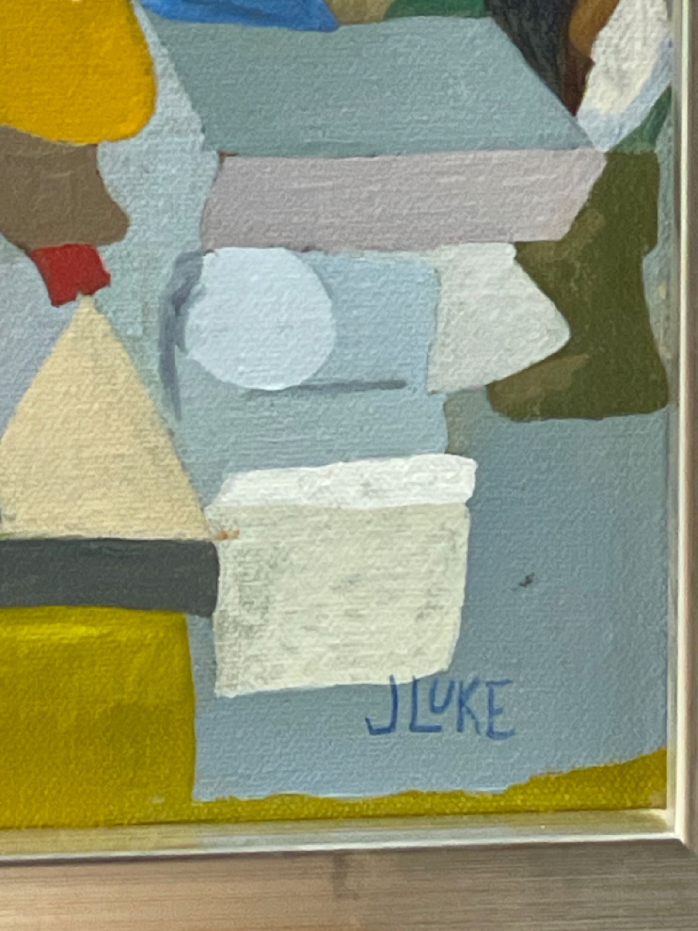 J Luke Abstract Canvas Artwork - Image 4 of 4