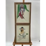 Lady Fashion Artwork Prints Set of 2