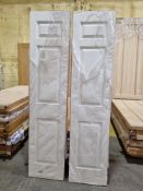 NO RESERVE 2 X 3 Panel White FD30 Internal Fire Doors 44 X 1981 X 460