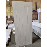 NO RESERVE 1 X Moulded Cottage White FD30 Internal Fire Door 44 X 1981 X 838