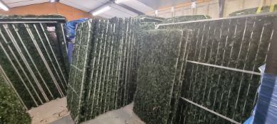 27 x Seasonal Aluminium Panels with Green Garland