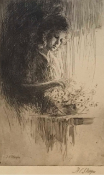 "Marguerite" by Dwight Case Sturges (1874- 1940)