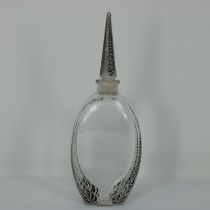 Rene Lalique Glass Renaud Perfume Bottle