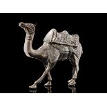 c1960 Indo Persian Sterling Silver Dromedary Camel