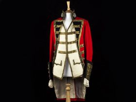 c1860 Victorian Royal Irish Regiment Officer Dress Uniform