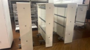 Double Sided Display Units x 3