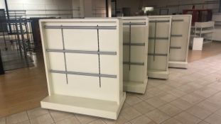 4 x Double Sided Display Units