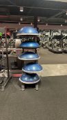 Bosu Balance Trainer Pro x 5 & Rack
