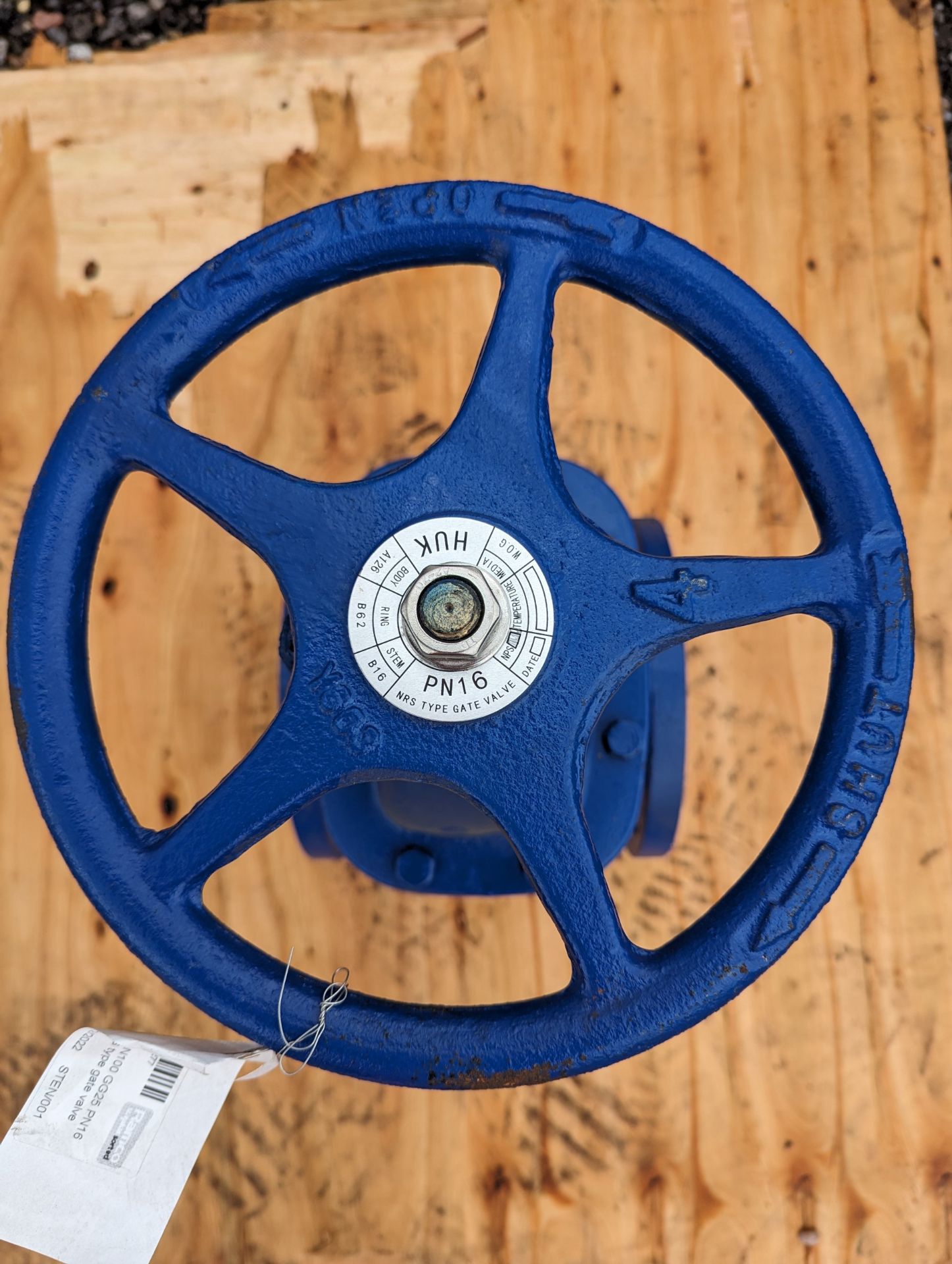 HUK DN100 GG25 PN16 NRS Type Gate Valve - Image 3 of 5