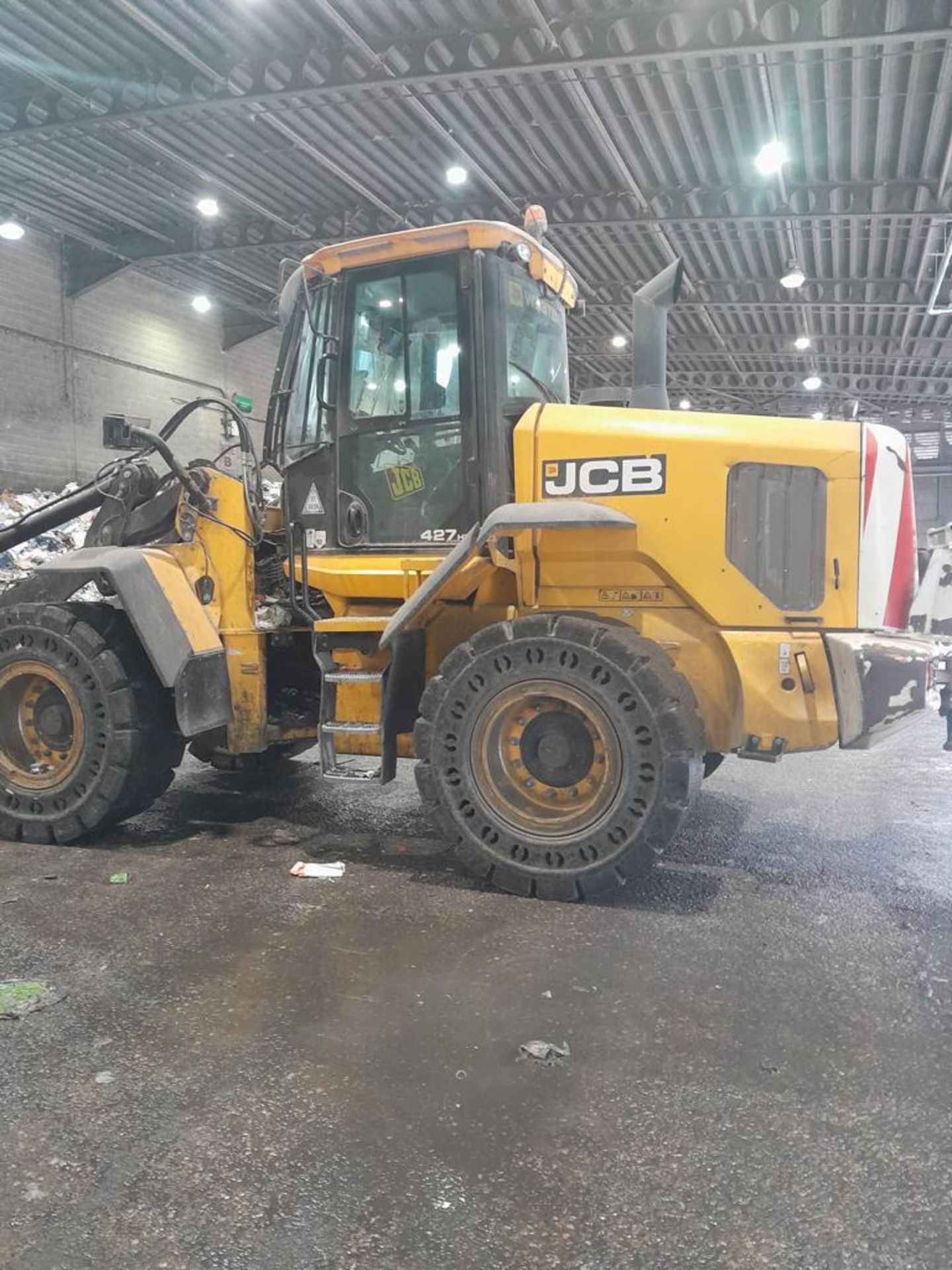 2014, JCB Waste Master on Waste Tyres under JCB Service Contract Since New (Ex-Council)