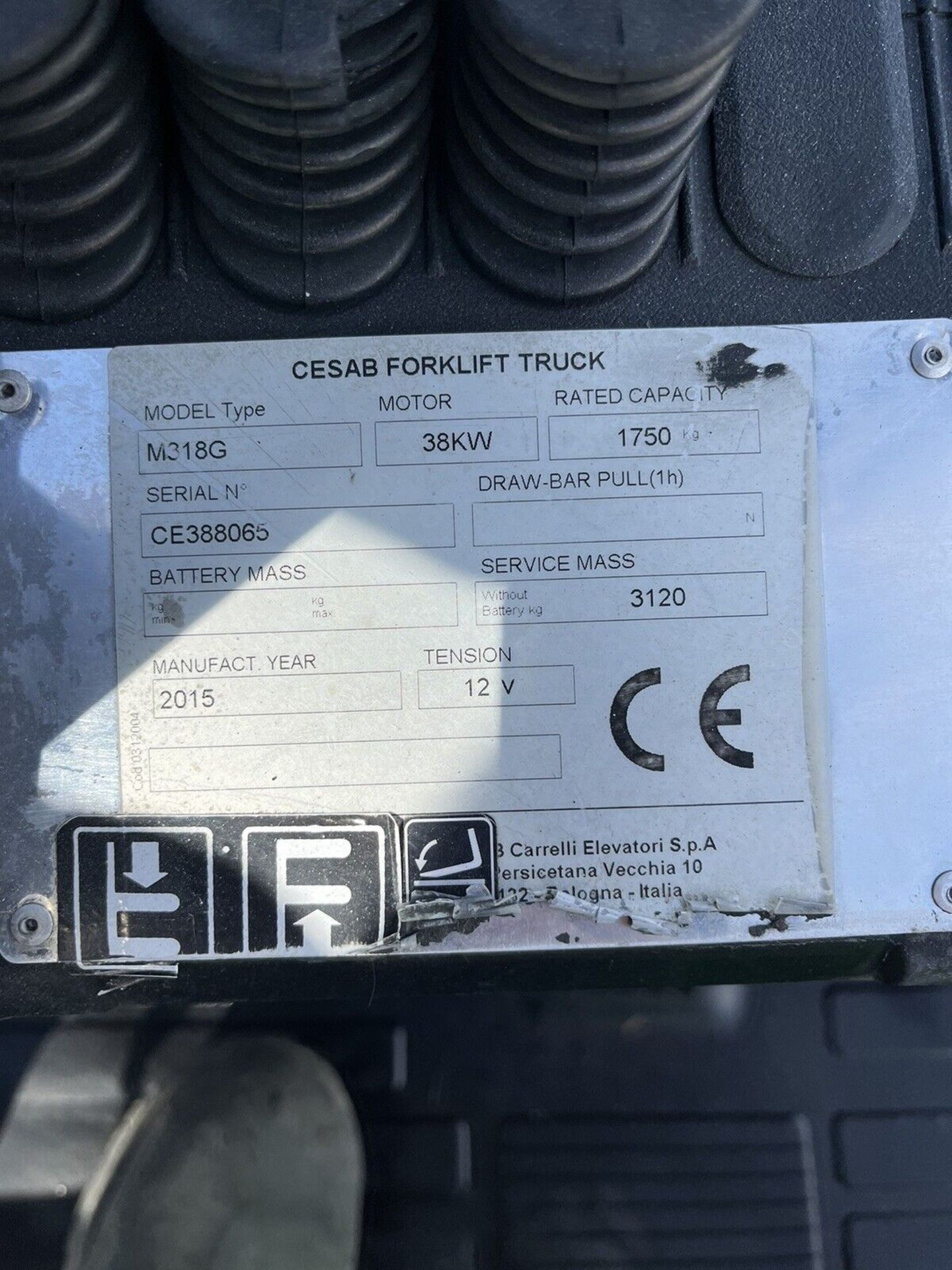 CESAB, LPG Forklift - Image 5 of 5