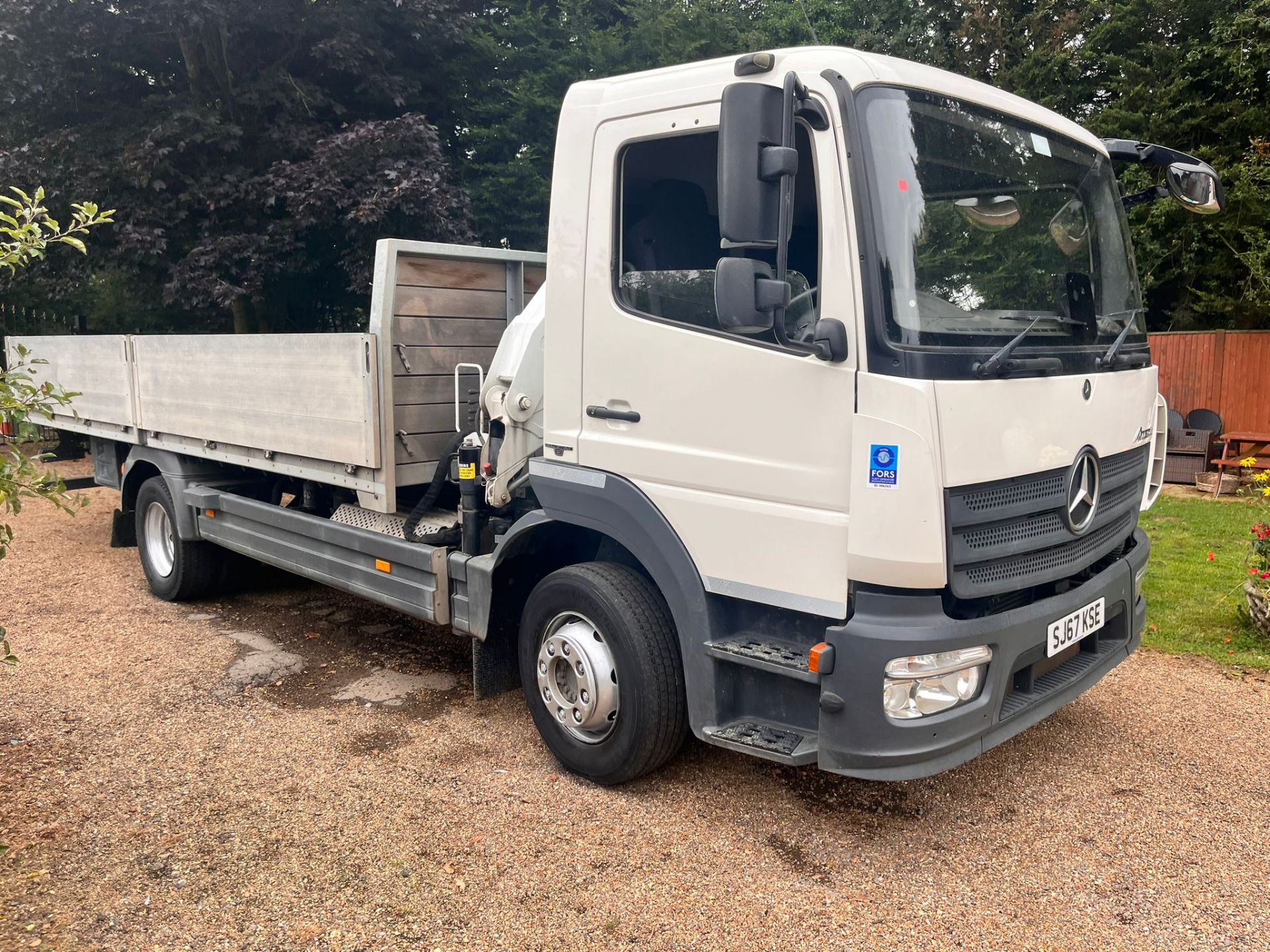 2017, MERCEDES ATEGO Hiab Truck