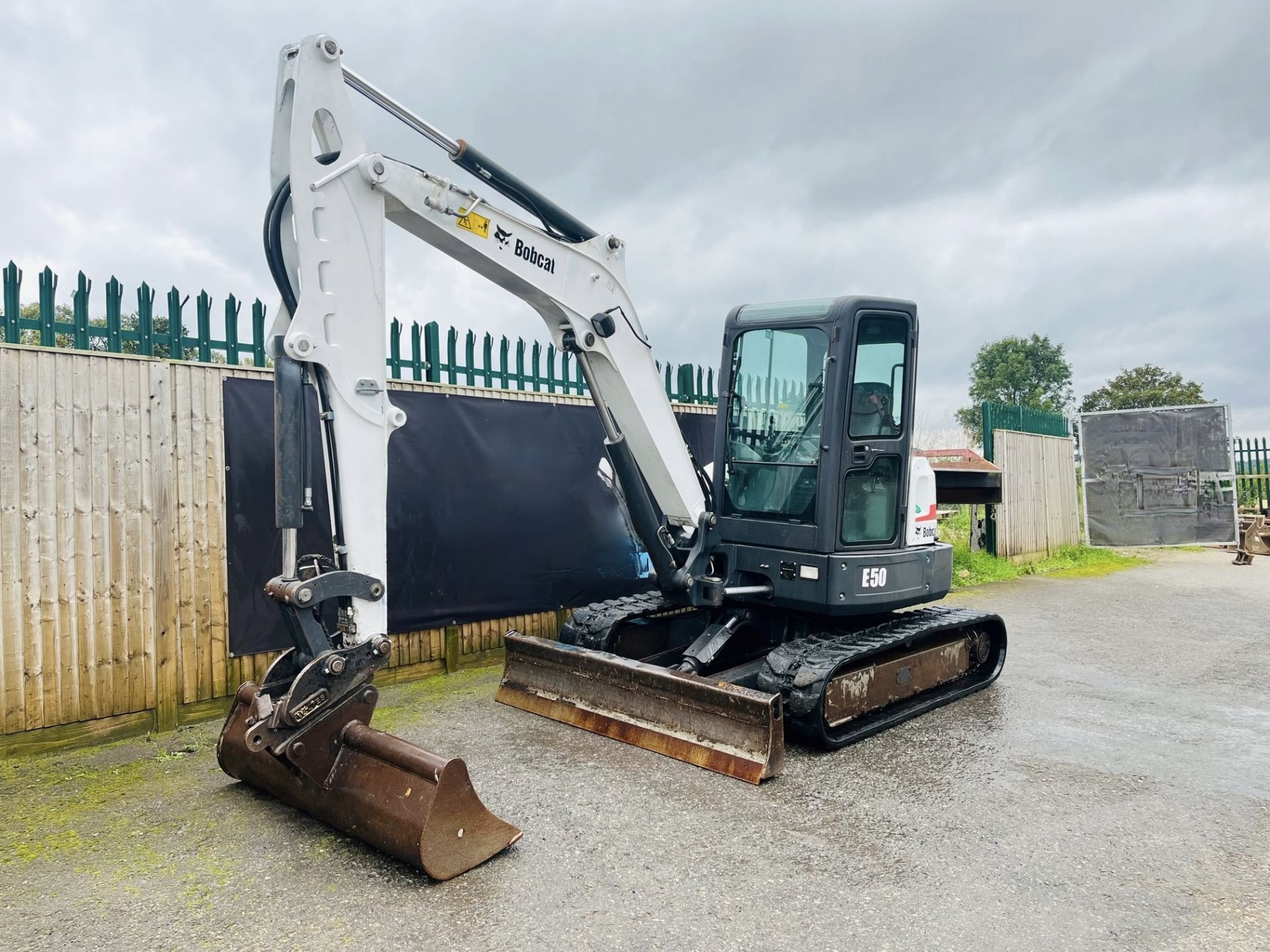 2017, BOBCAT E50 EXCAVATOR - Image 6 of 12