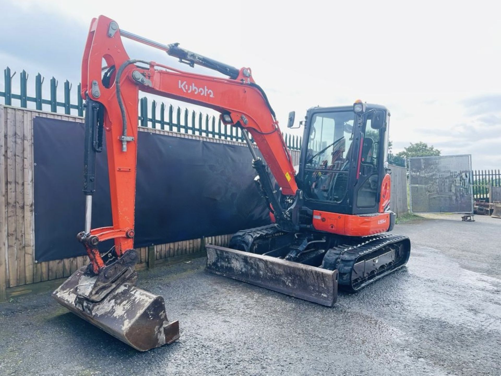 2014, KUBOTA U55-4 EXCAVATOR