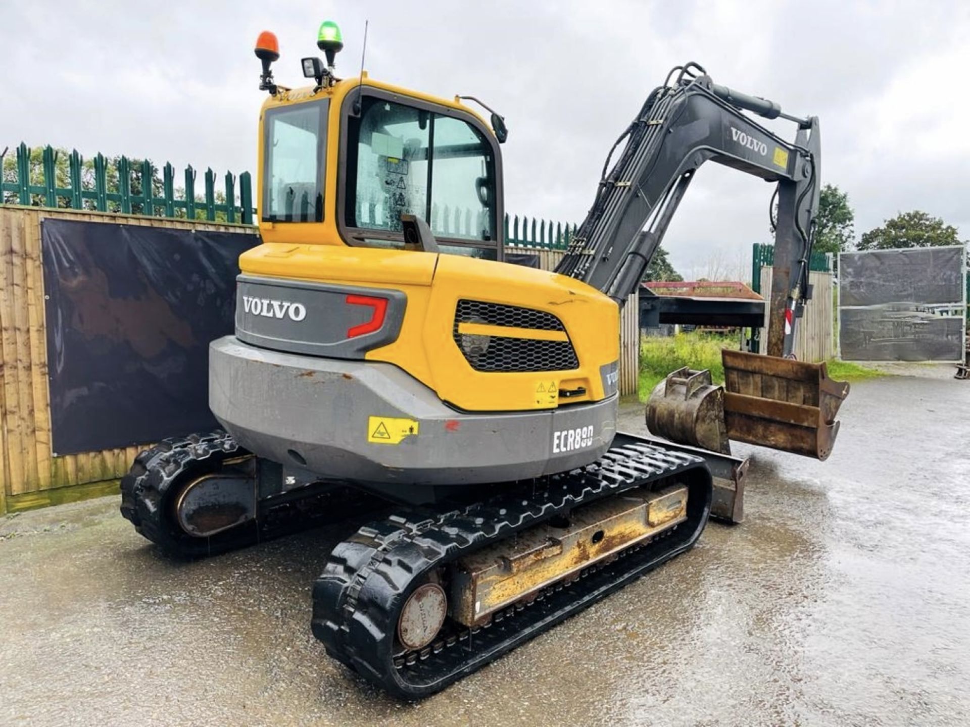 2017, VOLVO ECR88D EXCAVATOR - Image 14 of 16