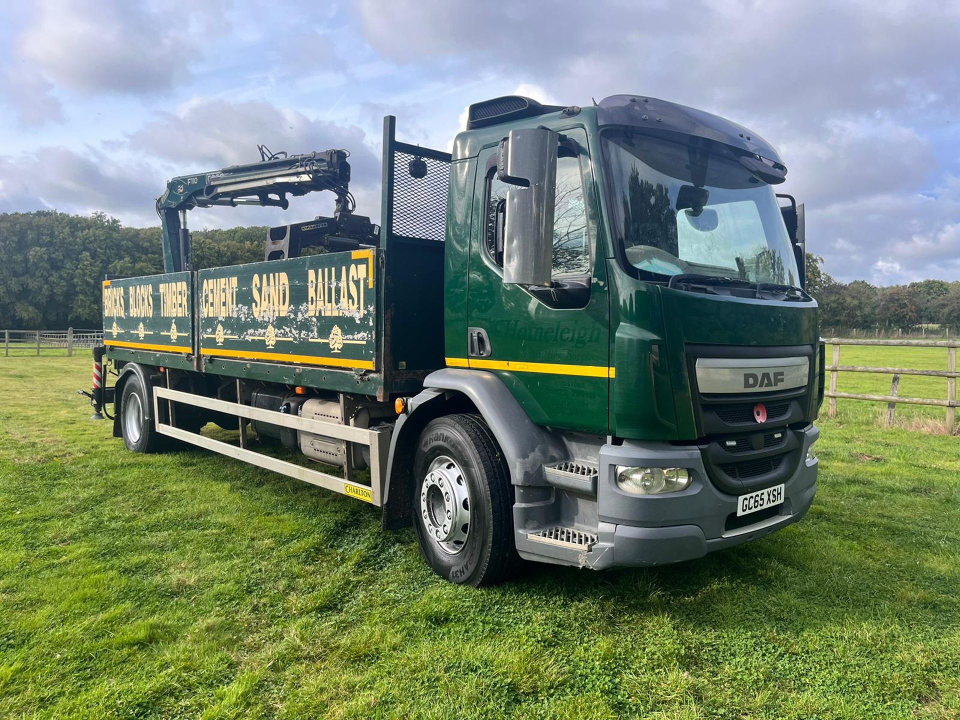 2015 - DAF, LF250 (4x2) 18 Ton Hiab Lorry.