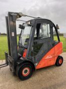 LINDE, H25 Diesel Forklift Truck (container spec)