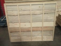 20 x 6ft wide x 5ft tall untreated Fence Panels