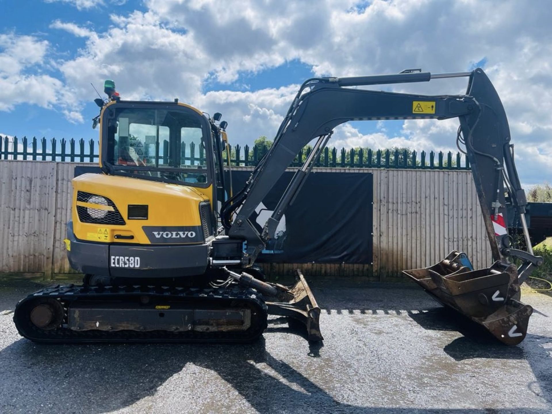 2019, VOLVO ECR58D EXCAVATOR - Image 7 of 18