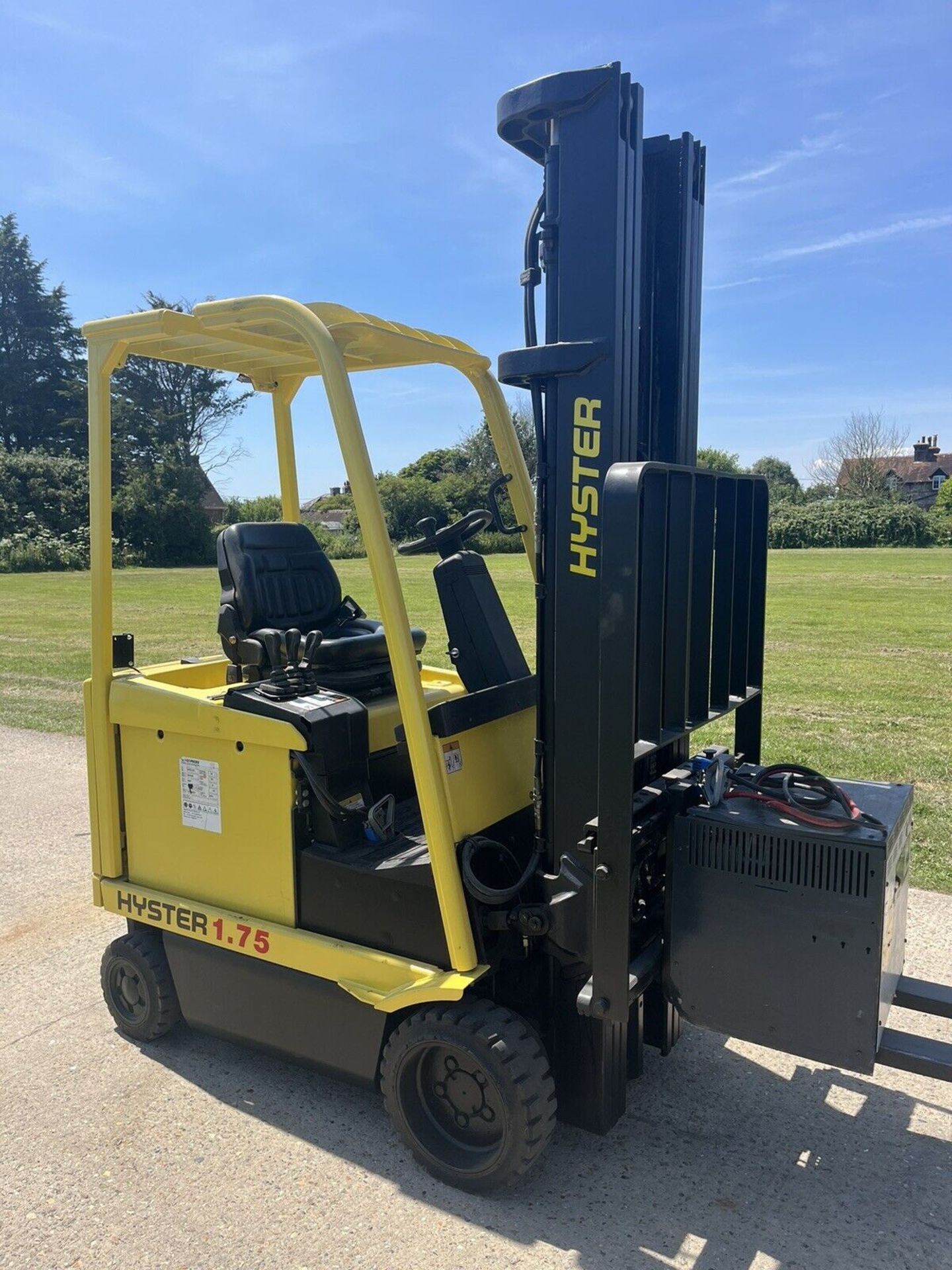 HYSTER, 1.75 Ton Electric Forklift Truck - Image 4 of 6