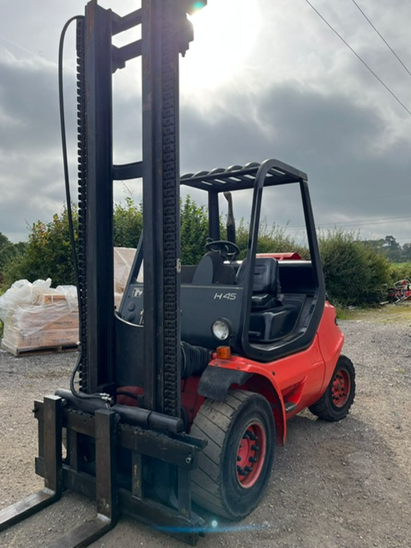 1999 LINDE - H45T, 4.5 Tonne Gas Forklift