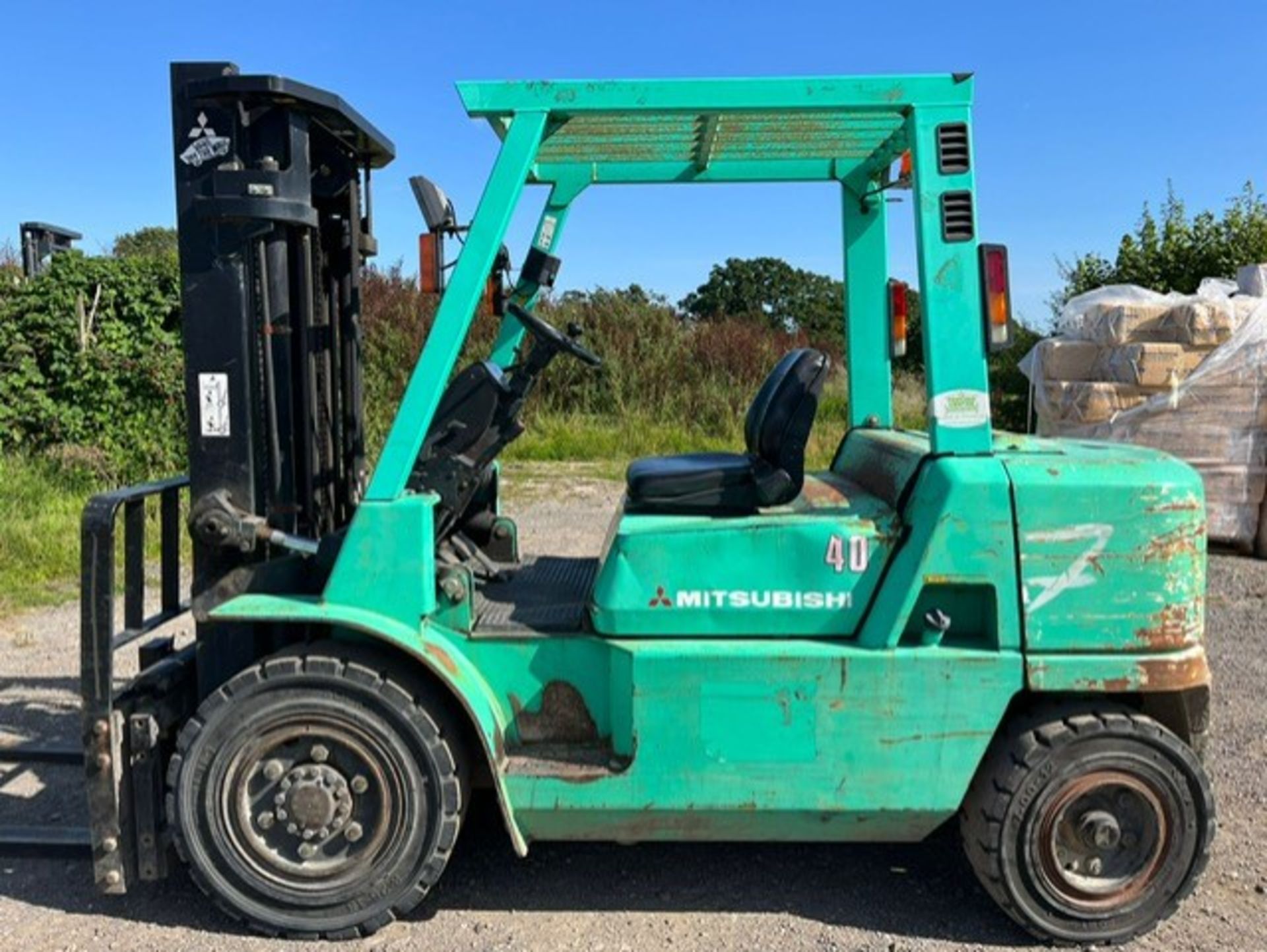 2007, MITSUBISHI 4 Tonne Diesl Forklift - Image 4 of 6