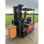 TOYOTA, 1.5 Tonne Electric Forklift Truck (container spec)