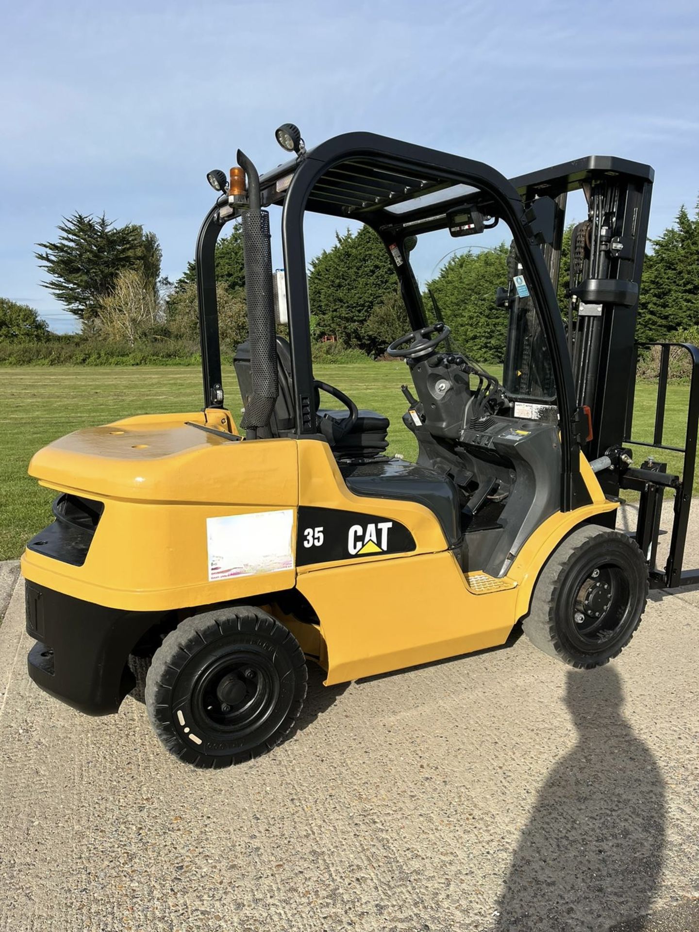 CAT, 3.5 Ton Diesel Forklift Truck - Image 4 of 4