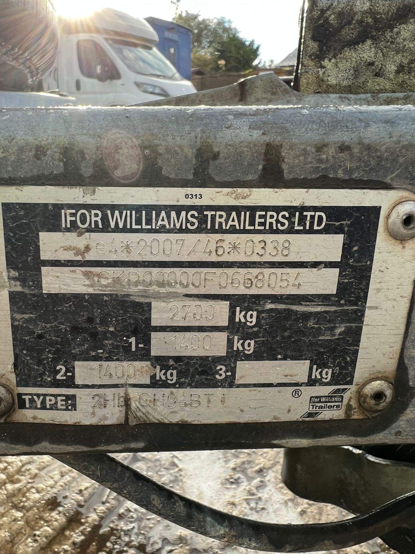 Used Ifor Williams GH94BT – unit 4437 First Reg; 24/04/2015 - Image 3 of 10