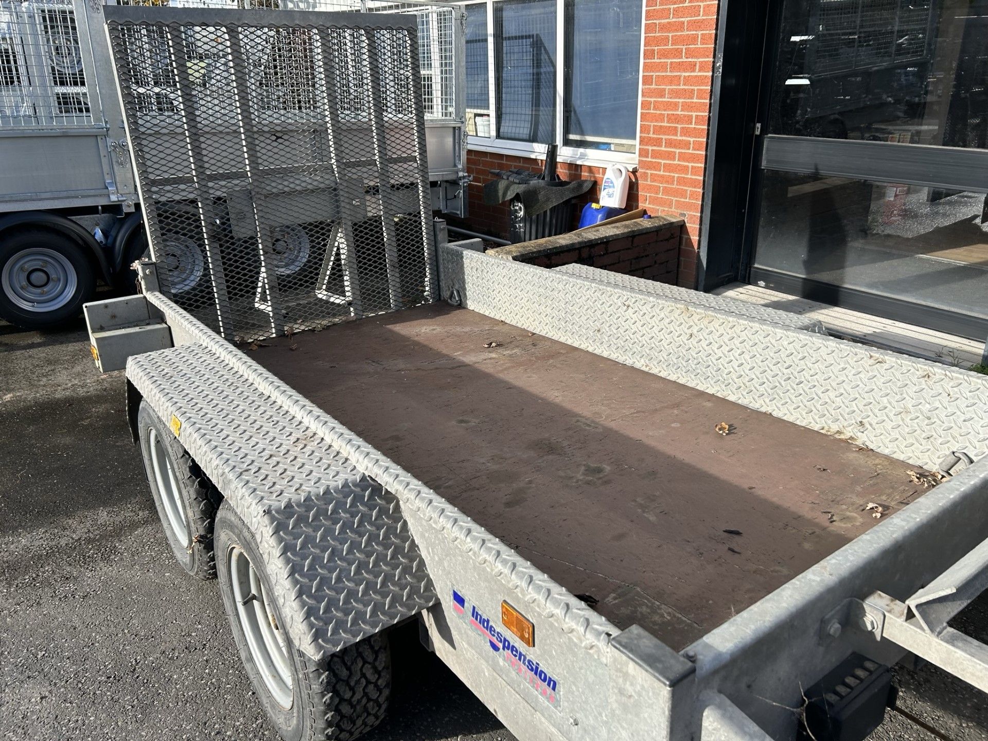 Used Indespension 8x4 Plant Trailer - Image 7 of 11