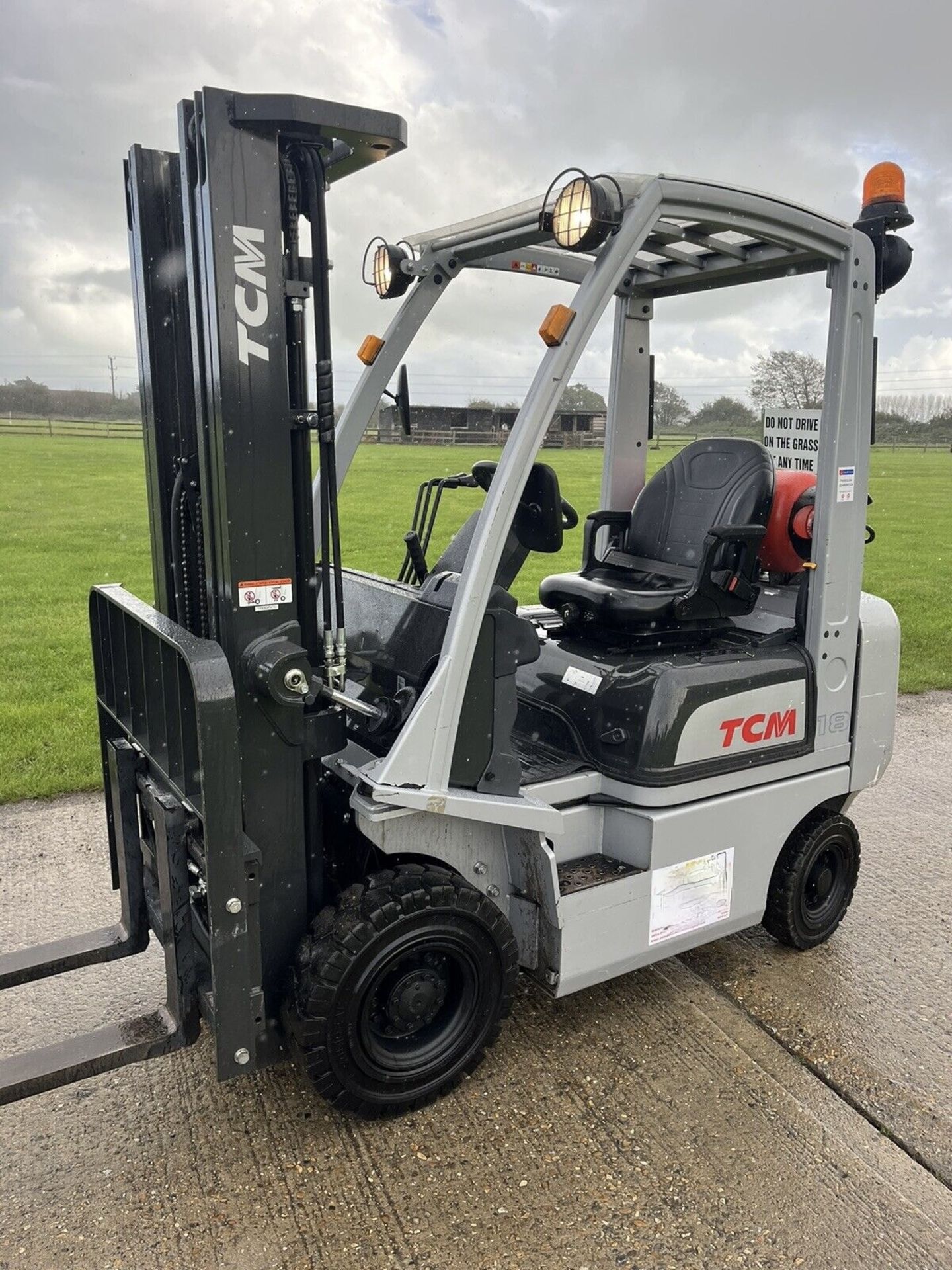 TCM, 1.8 Tonne Gas Forklift (Container Spec) only 520 hours from new