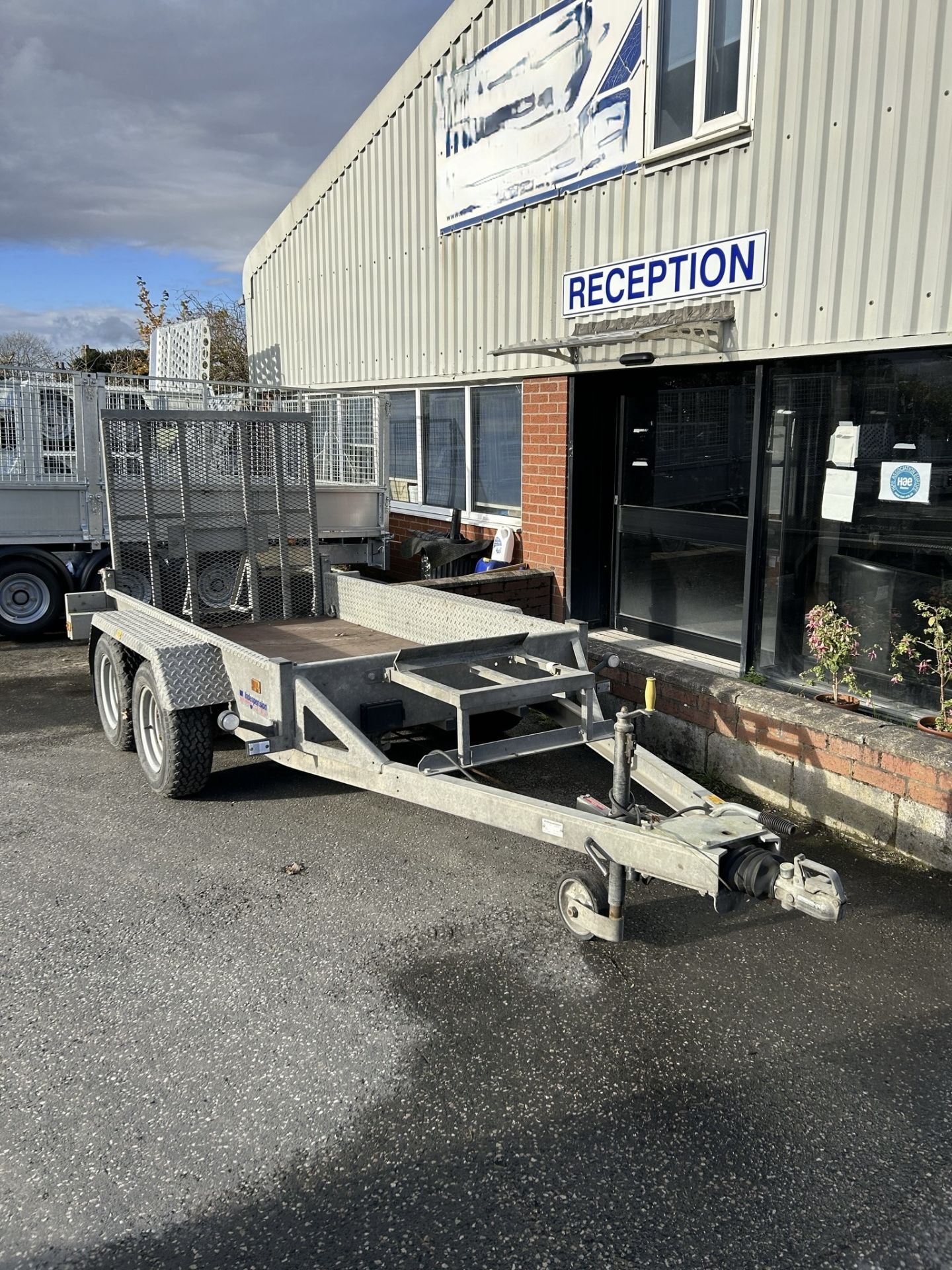 Used Indespension 8x4 Plant Trailer - Image 2 of 11