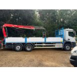 2017, MERCEDES AROC 2532 (6 X 2) 26 Ton Hiab - Brick/Block Truck