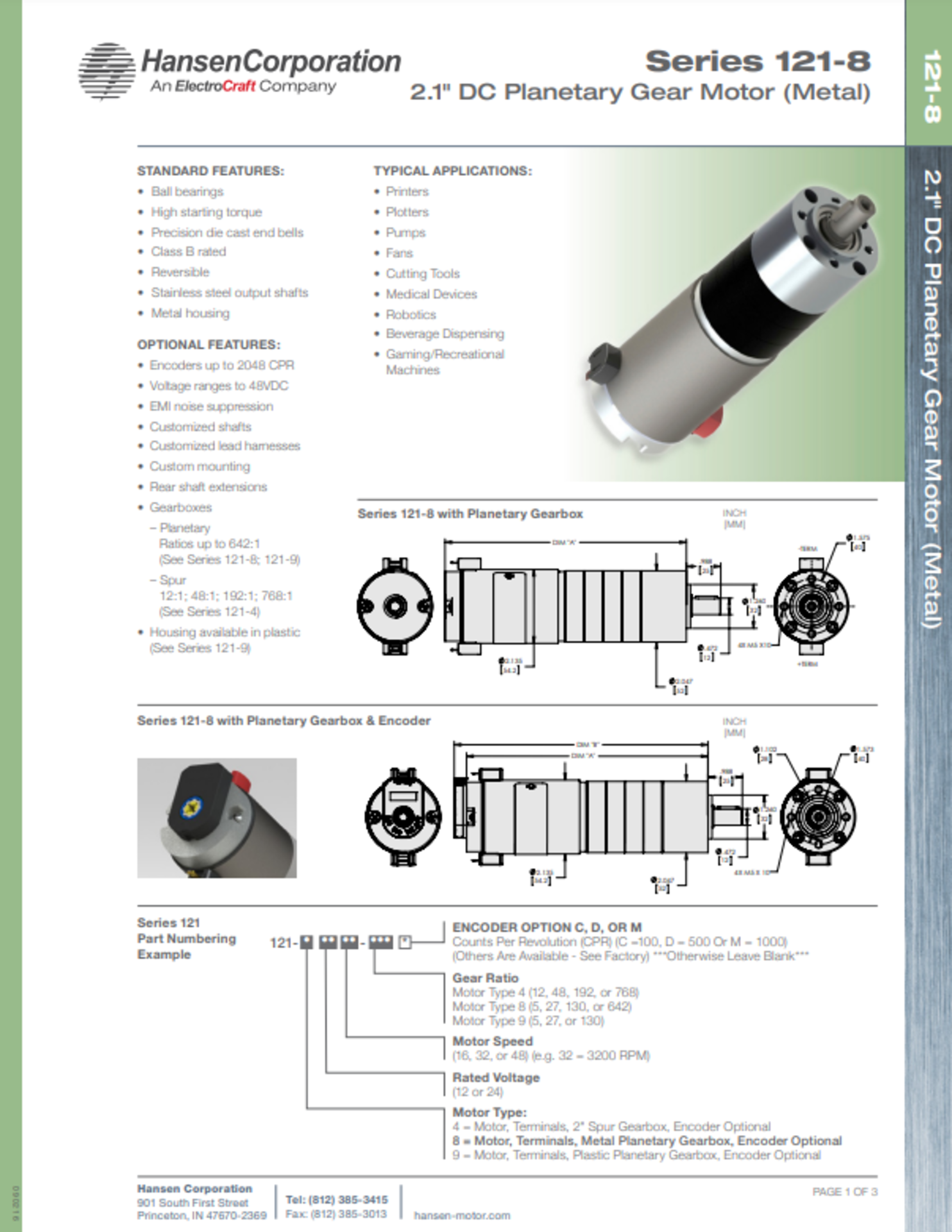 2 x 12v DC high torque planetary motor gearbox assembly. - Image 2 of 6