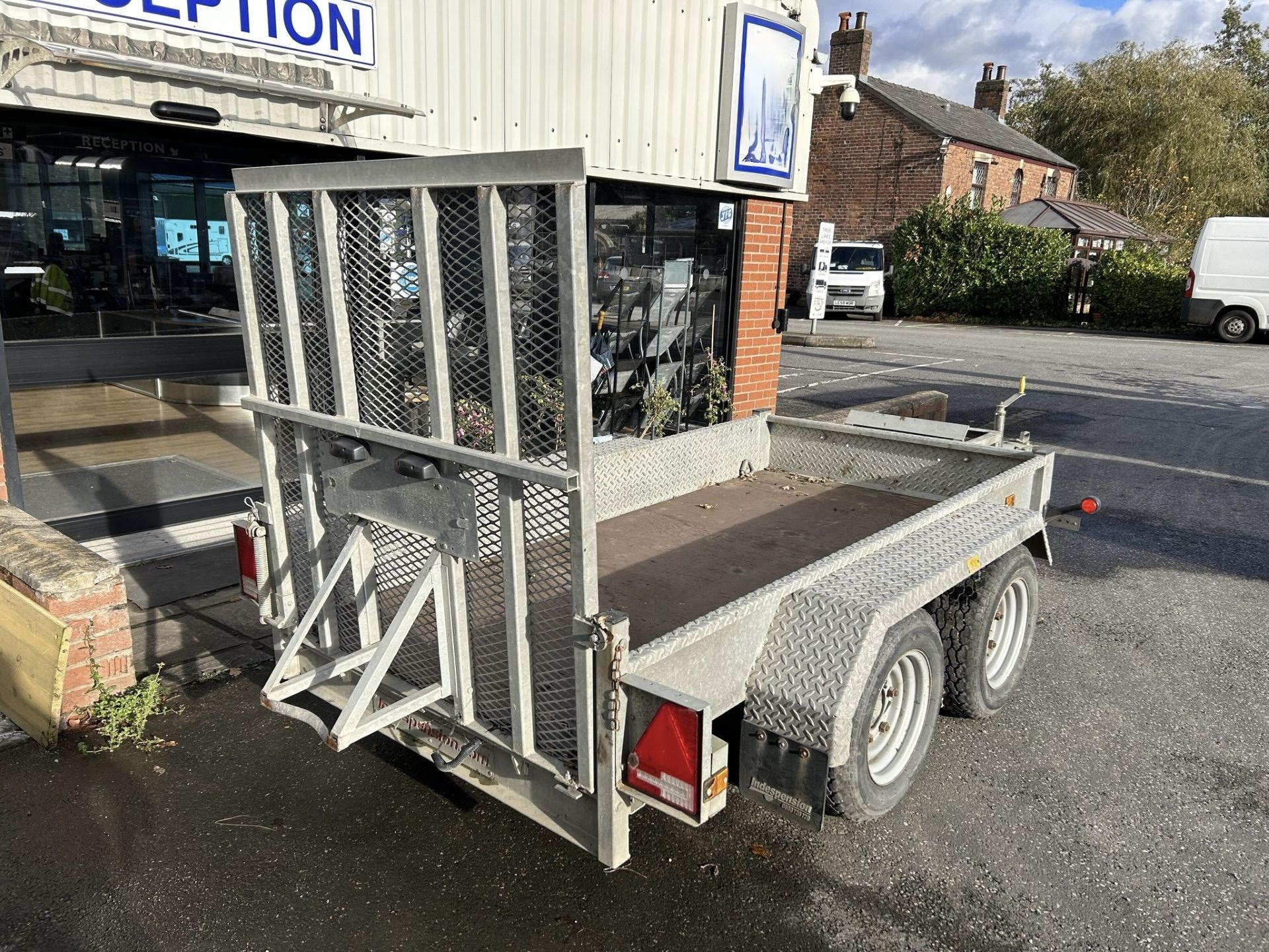 Used Indespension 8x4 Plant Trailer - Image 3 of 11