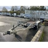 Used Indespension 8x4 Plant Trailer