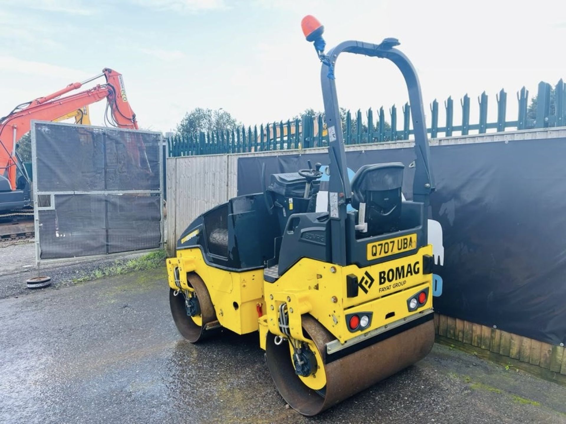 2017, BOMAG BW120 ROLLER - Image 10 of 11