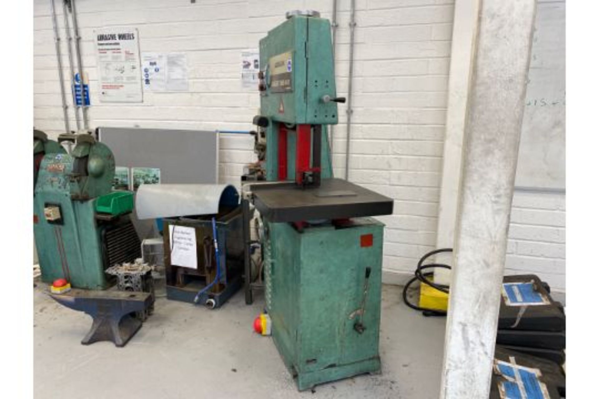 Addison Jubilee VBS 400 Vertical Variable Speed Bandsaw with Stationary Table - Image 3 of 10