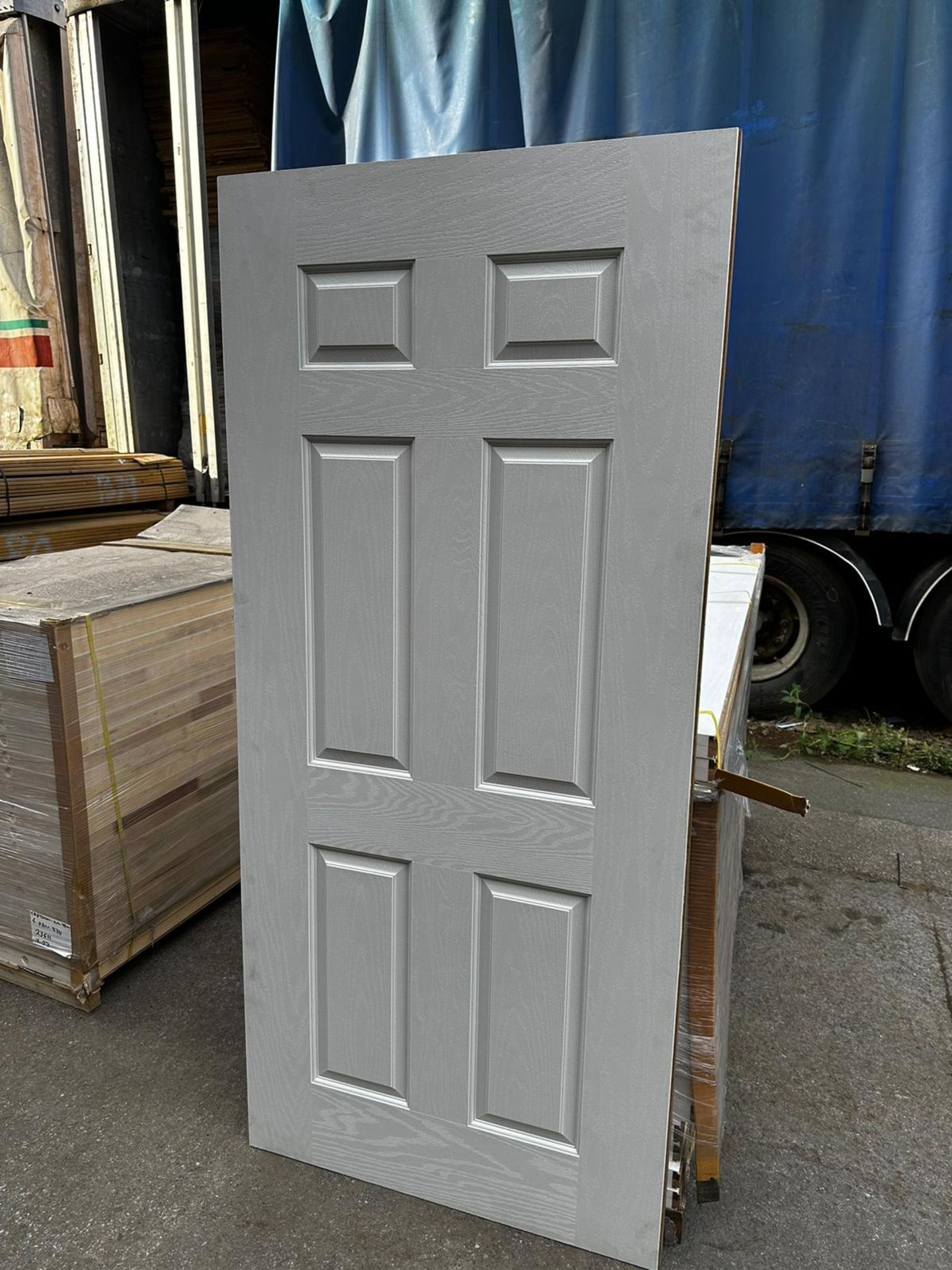 NO RESERVE - 1 x pallet of Composite Door Blanks (23 x doors per pallet) 915 x 2000 - Bild 2 aus 7