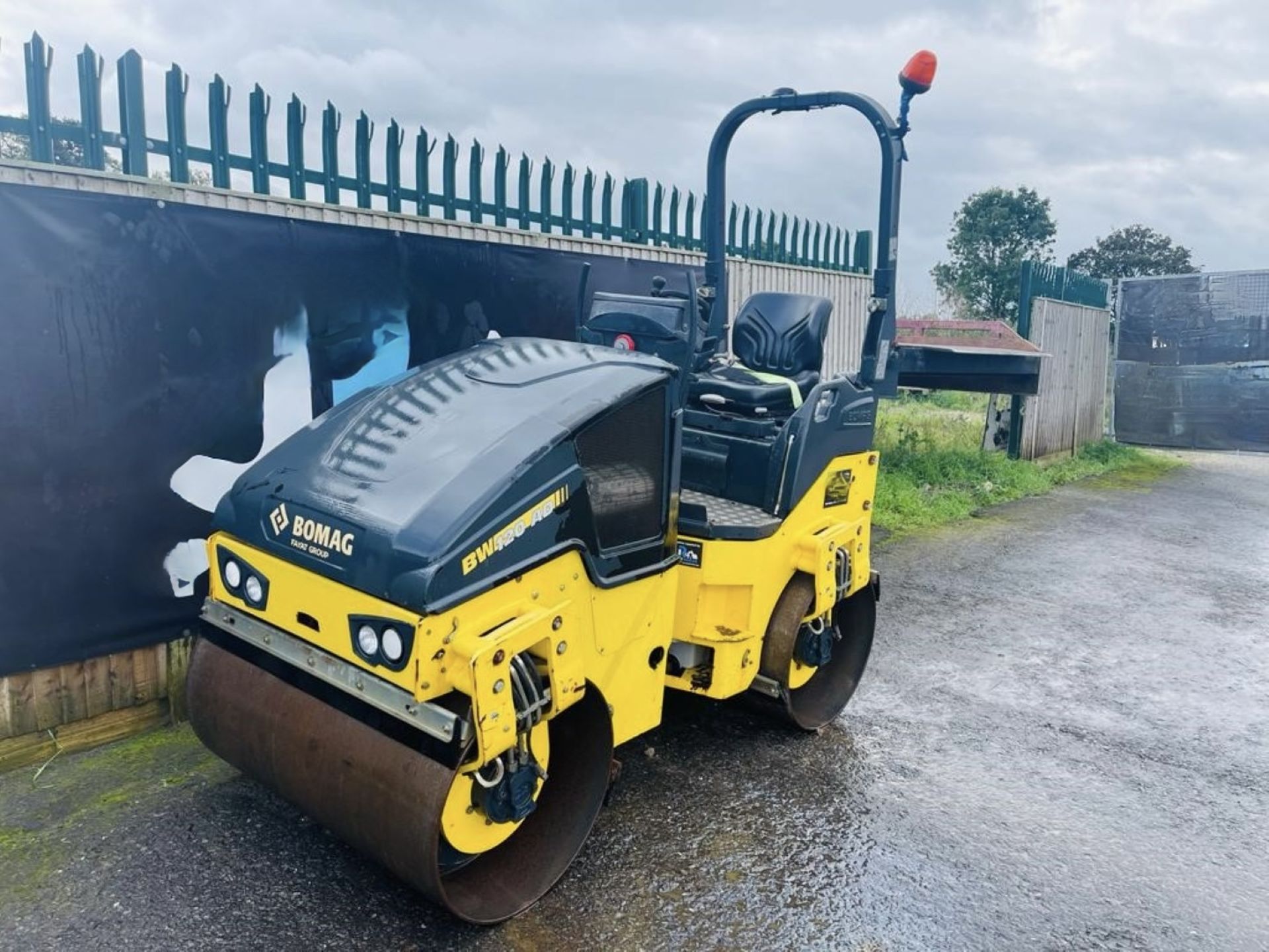 2017, BOMAG BW120 ROLLER