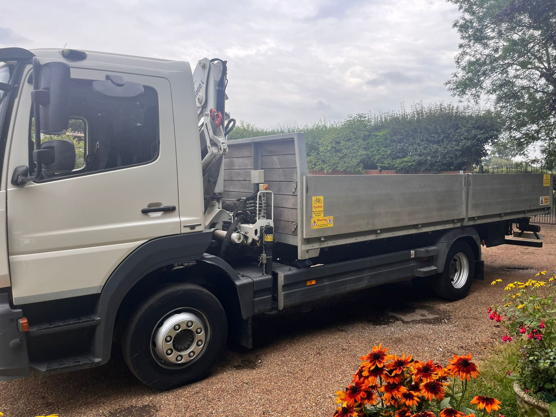 2017, MERCEDES ATEGO Hiab Truck - Image 9 of 23