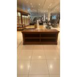 Wooden Merchandise Display Counter