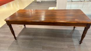 Dark Wood Dining Room Style Table