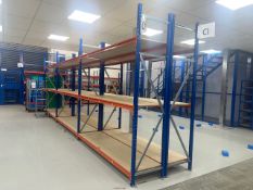 6 Bays of Boltless Racking