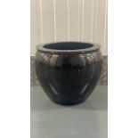 Large Brown Ceramic Plant Pot