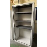 Storage Cabinet with folding doors