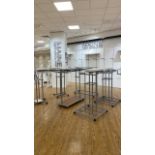 Metal Display Railings x4