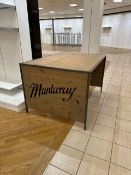 Mantaray Wooden Display Table