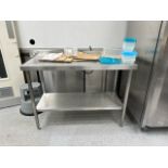 3x Stainless Steel Counter Units