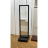 Black Wooden Double Sided Mirror